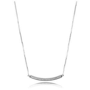 Pandora Silver Bar Necklace